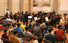 수원교구 청소년교향악단 둘다섯해누리서 공연