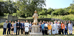 대전교구 청양 다락골성지, 최양업 신부 성상·무명순교자 십자가상 축복