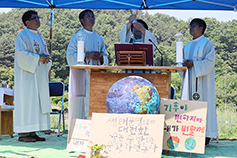 의정부교구 환경농촌사목위원회, 풍년기원미사 봉헌·손 모내기 체험