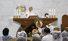 수원교구 배영섭·김화태 신부 은퇴미사