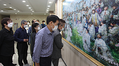 수원교구 제2대리구 감골본당, 코로나19 극복 염원 담은 103위 순교성인 성화 축복