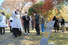 안법고등학교 ‘하느님의 종 앙투안 공베르 신부 순교 70주년 기념행사’