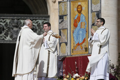 교황, 팬데믹 후 첫 성 베드로 광장 부활 미사