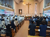 마산교구 치명자의 모후 레지아, 레지오마리애 창설 100주년 감사미사 봉헌